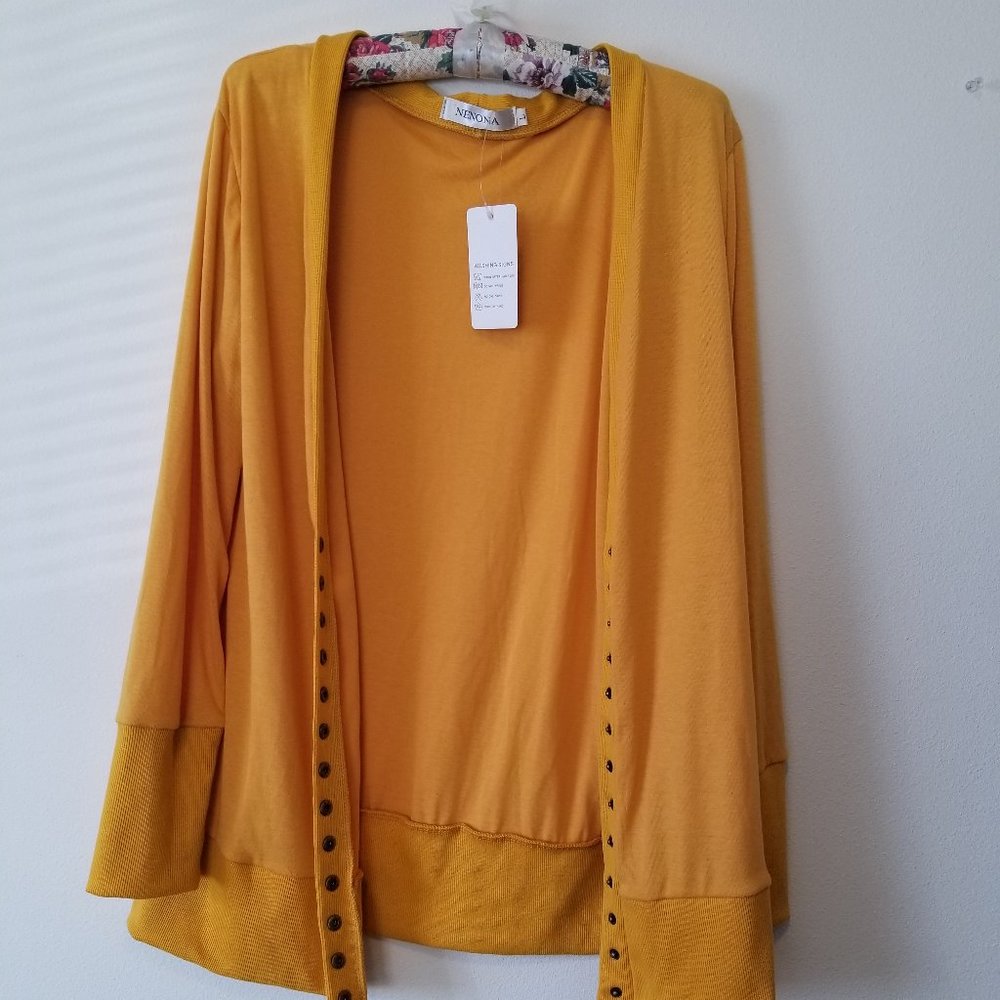 NWT Tunic cardigan